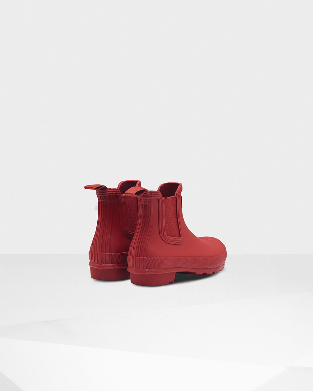 Botas Chelsea Original Hunter Mujer - Rojos - 786091DPR